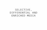 SELECTIVE, DIFFERENTIAL AND ENRICHED MEDIA
