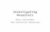 Investigating Hospitals