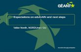 Expectations on eduGAIN and next steps