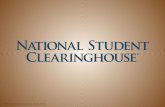 What is the  Clearinghouse