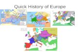 Quick History of Europe