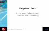 Chapter Four Fits and Tolerances: Linear and Geometry
