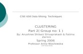 CSE 634 Data Mining Techniques