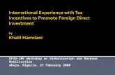 DFID-IMF Workshop on Globalisation and Revenue Mobilisation Abuja, Nigeria, 27 February 2008