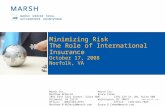 Globalization of Risk & Insurance Orientation