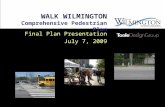 WALK WILMINGTON Comprehensive Pedestrian Plan