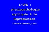 L’OPK :  physiopathologie appliquée à la Reproduction
