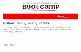 U-Boot Debug using CCSv5