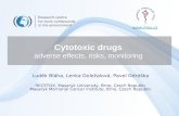 Cytotoxic drugs  adverse effects ,  risks , monitoring