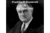 Franklin D Roosevelt & the New Deal