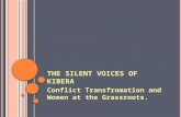The silent voices of Kibera