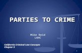 PARTIES TO CRIME