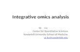 Integrative omics analysis