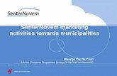 SenterNovem marketing activities towards municipalities