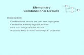 Elementary  Combinational Circuits