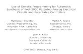 Matthew J. Streeter Genetic Programming, Inc. Mountain View, California