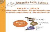2014 - 2015 Collaborative Professional  Development Academy