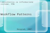 Workflow Patterns
