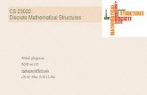 CS 23022 Discrete Mathematical Structures