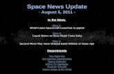 Space News Update  August 5, 2011 -