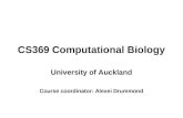 CS369 Computational Biology
