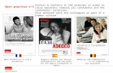Eugenia Guillen has serious poliomyelitis and now works for the Adecco Foundation in Spain