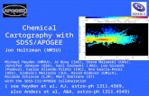 Chemical Cartography with SDSS/APOGEE