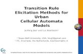 Transition Rule Elicitation Methods for Urban Cellular Automata Models