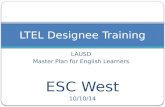 LTEL Designee Training