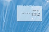 Module 6 Securing Windows 7 Desktops