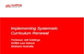 Implementing Systematic Curriculum Renewal