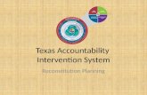 Texas Accountability  Intervention System