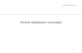 Active database concepts
