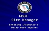 FDOT  Site Manager