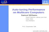 Auto-tuning Performance on Multicore Computers