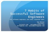 7 Habits of Successful Software Engineers