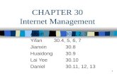 CHAPTER 30 Internet Management