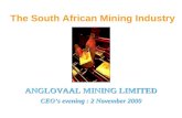 The South African Mining Industry