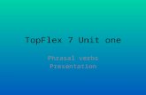TopFlex 7 Unit one