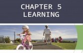 CHAPTER 5 LEARNING