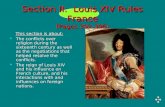 Section II:  Louis XIV Rules France (Pages 392-396)
