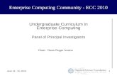 Enterprise Computing Community - ECC 2010
