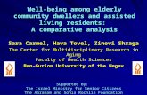 Well-being among elderly community dwellers and assisted living residents:  A comparative analysis