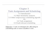 Chapter 3  Task Assignment and Scheduling