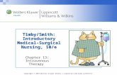 Timby/Smith:  Introductory Medical-Surgical Nursing, 10/e