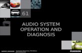 AUDIO SYSTEM OPERATION AND DIAGNOSIS