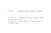 3.III.  Computing Linear Maps
