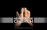 Who will speak  if the Church is silenced? “And how are they to believe in Him