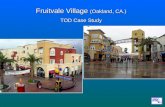 Fruitvale Village  (Oakland, CA.) TOD Case Study