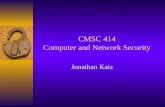CMSC 414 Computer and Network Security